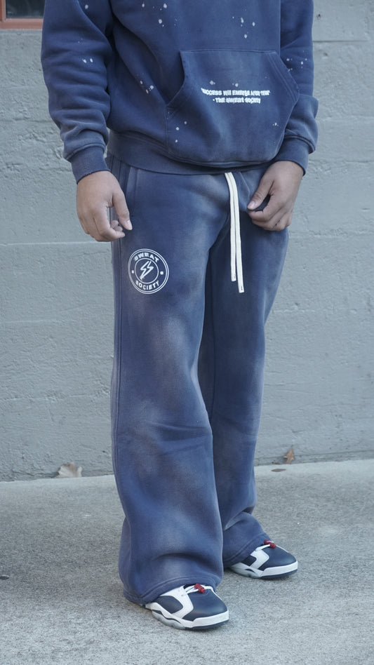 Blue Sweat Society Heavy-Weight Sweatpants