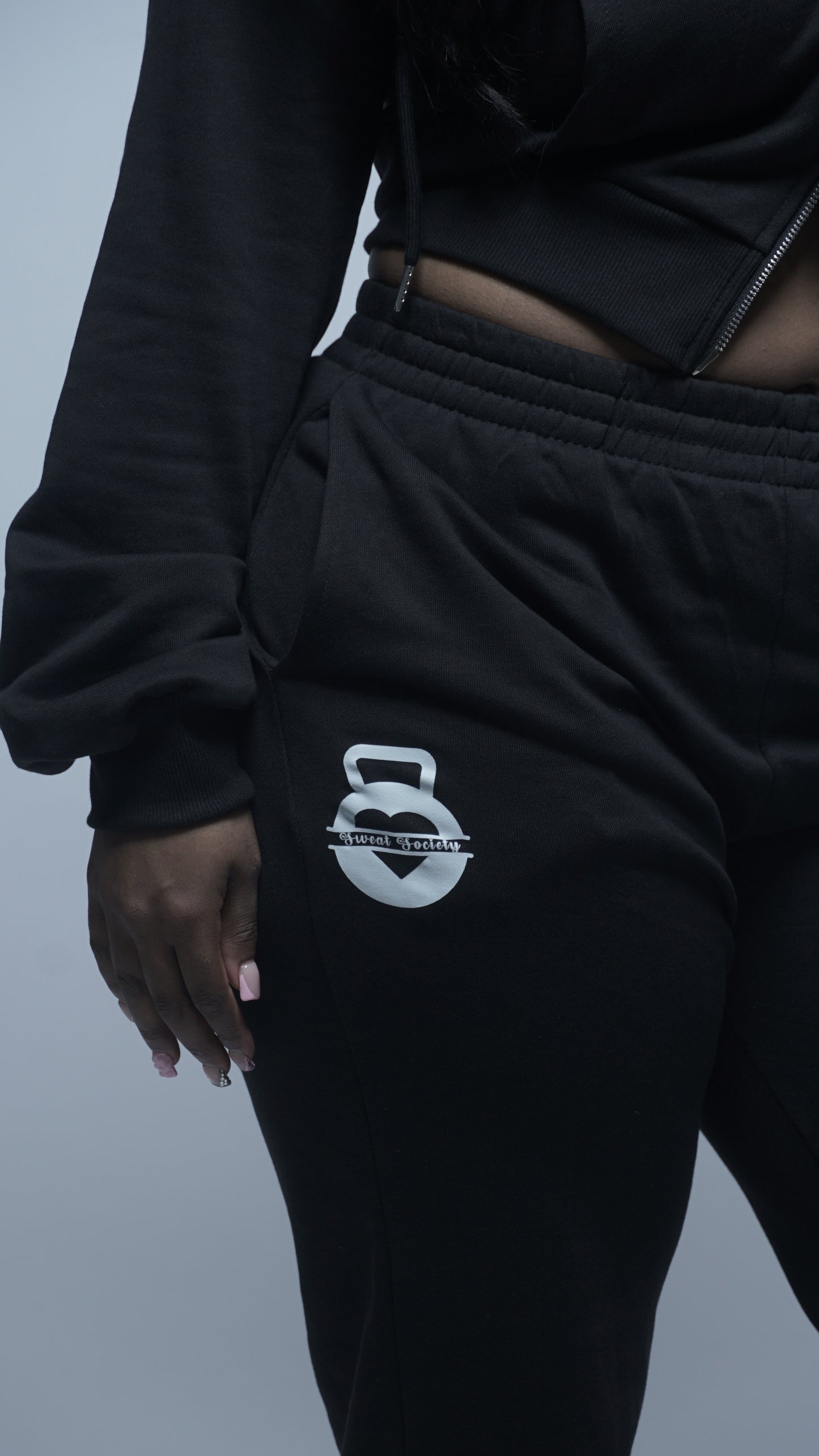 Black Sweat Society Women's Sweat-Pants