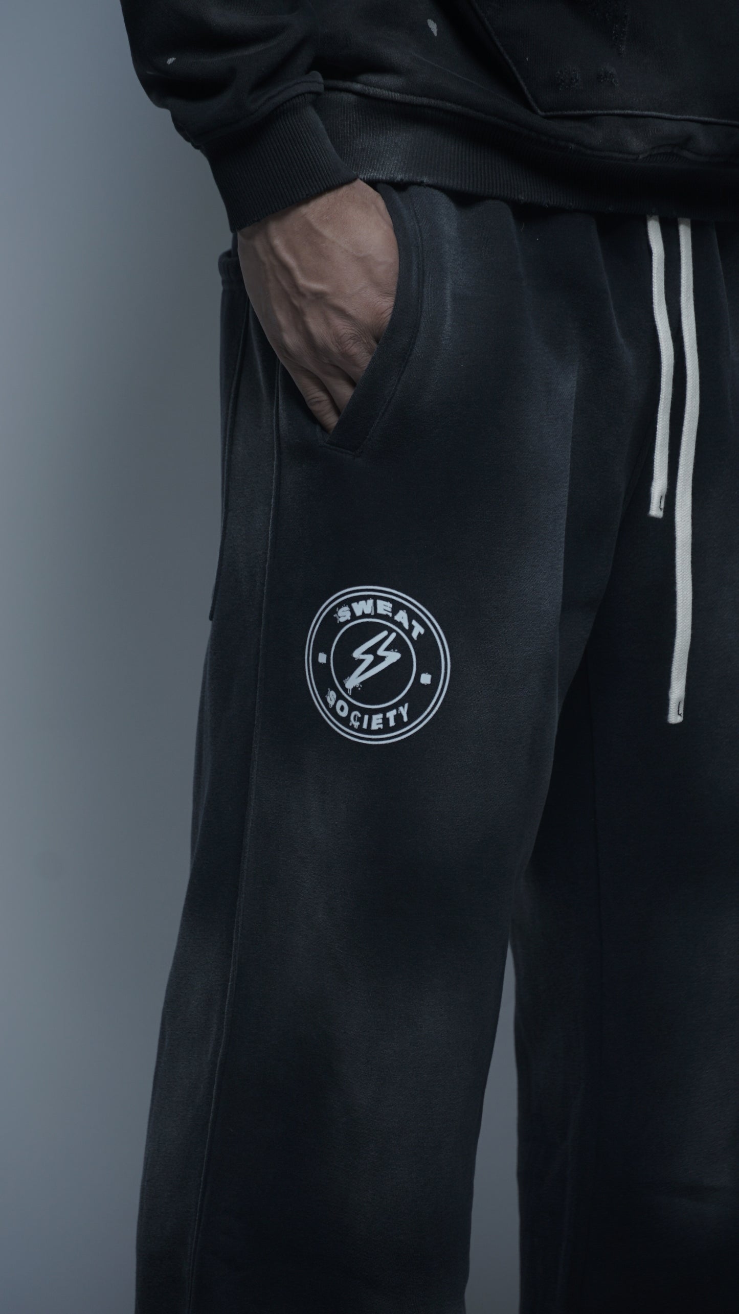 Black Sweat Society Heavy-Weight Sweatpants