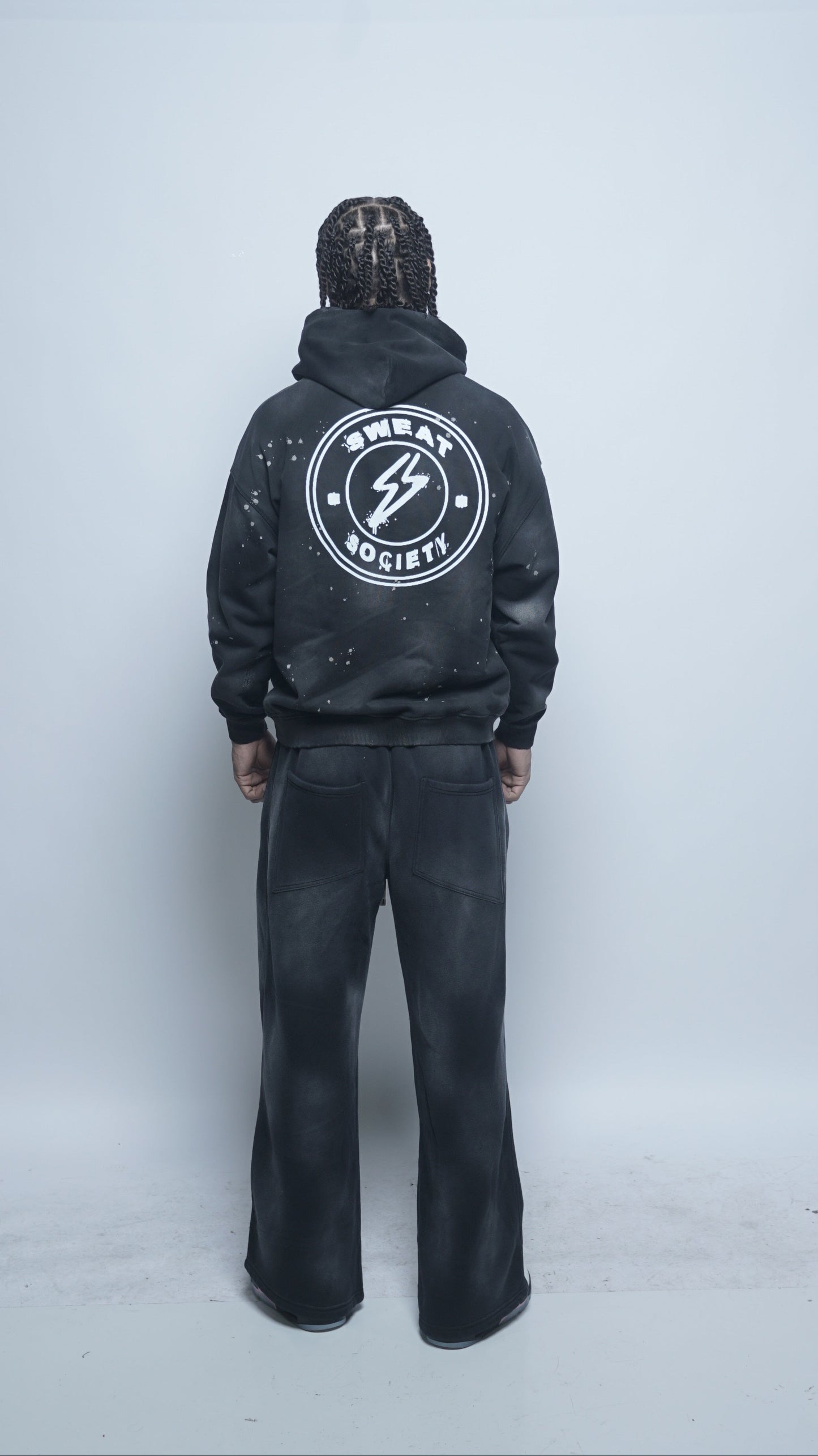 Black Sweat Society Heavyweight Hoodie